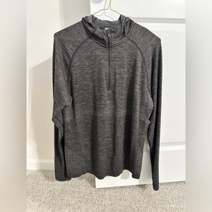 Lululemon Metal Vent Tech Hoodie 2.0 Medium Men’s Heathered Black